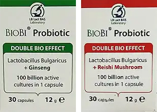 Probiotic BioBi Box Green and Red